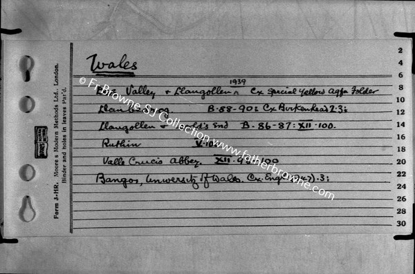 FR BROWNES INDEX